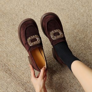 Deep Mouth Flat Shoes - Style a.html