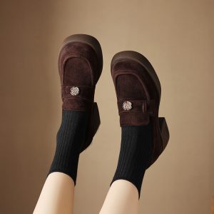 Deep Mouth Flat Shoes - Style s.html